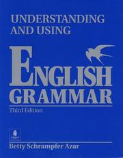 جلد کتاب Understanding and using English grammar