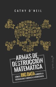 جلد کتاب Weapons of Math Destruction