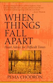 جلد کتاب When Things Fall Apart