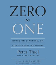 جلد کتاب Zero to One