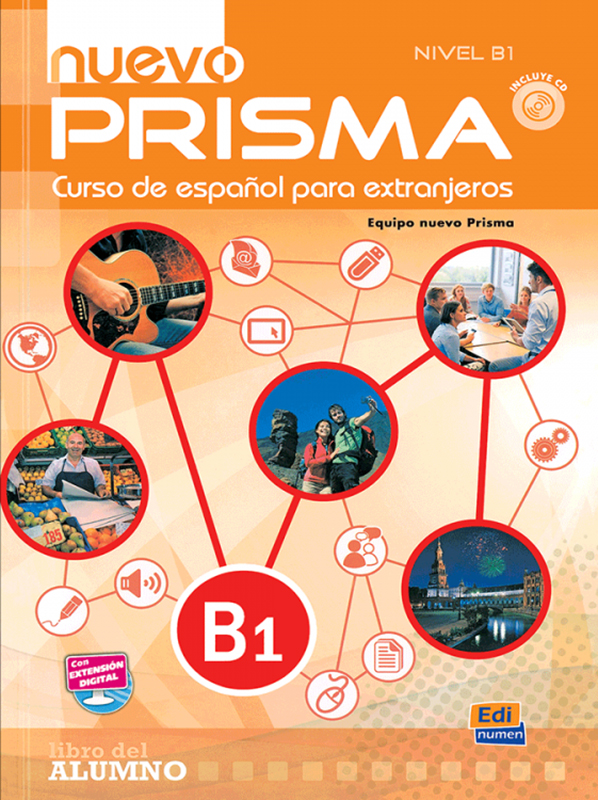 دانلود مستقیم کتاب Nuevo Prisma B1 + WB + CD