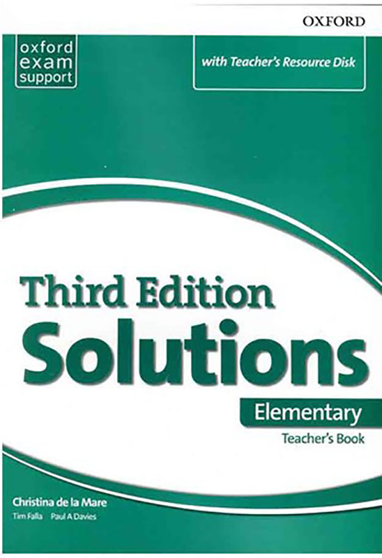 Solutions - Elementary -Teachers Book + CD