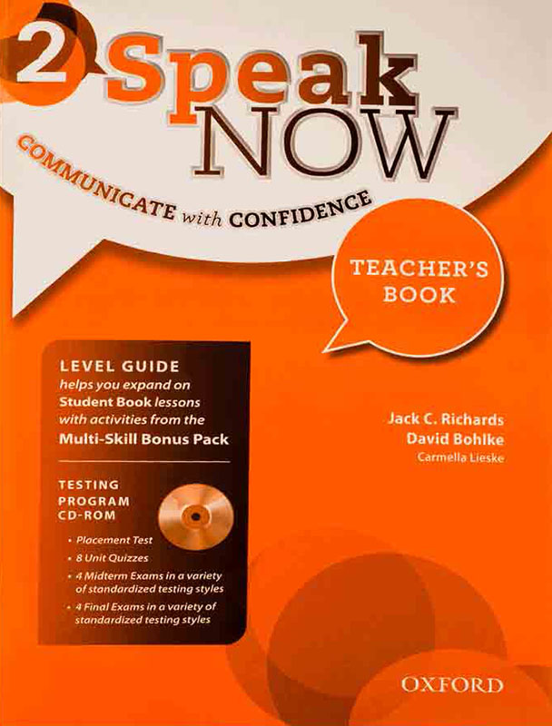 دانلود مستقیم کتاب Speak Now 2 - Teachers book