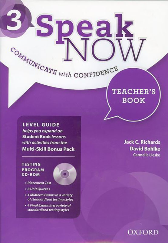 دانلود مستقیم کتاب Speak Now 3 - Teachers book