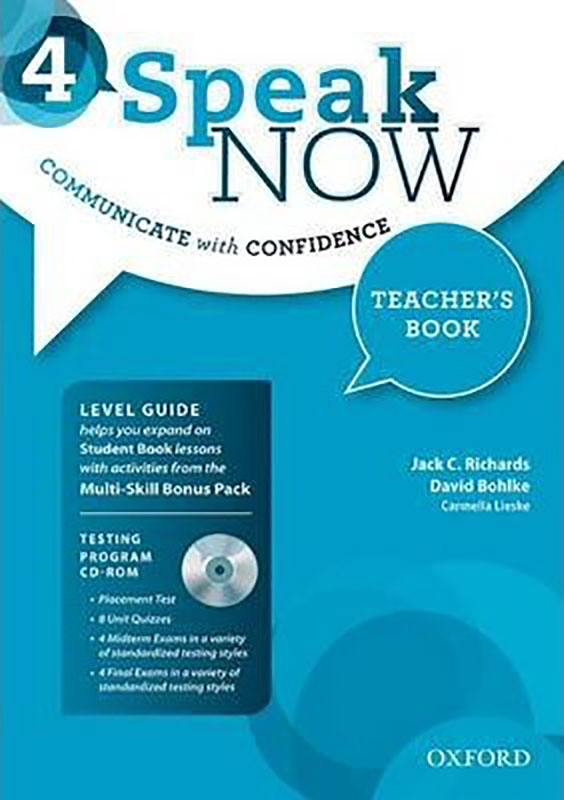دانلود مستقیم کتاب Speak Now 4 - Teachers book