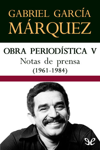 دانلود مستقیم کتاب Notas de prensa (1961-1984)